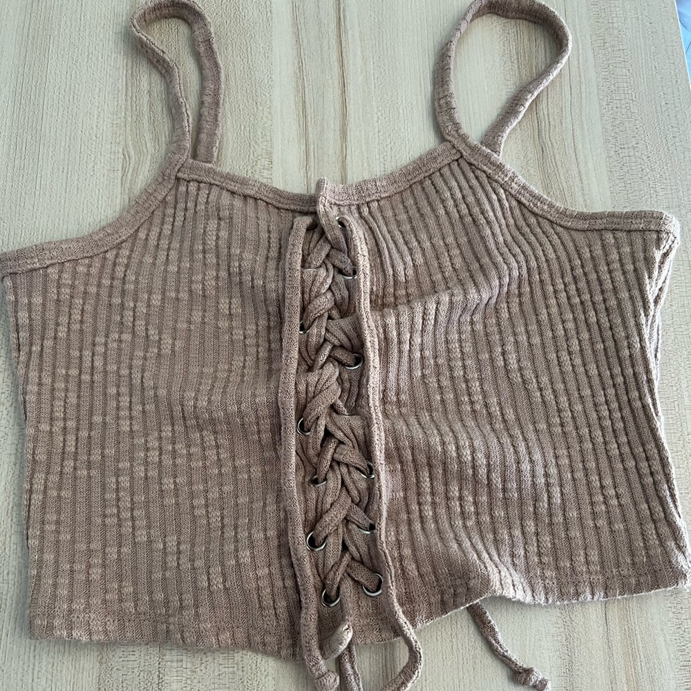 Forever 21 Tie Tank Top